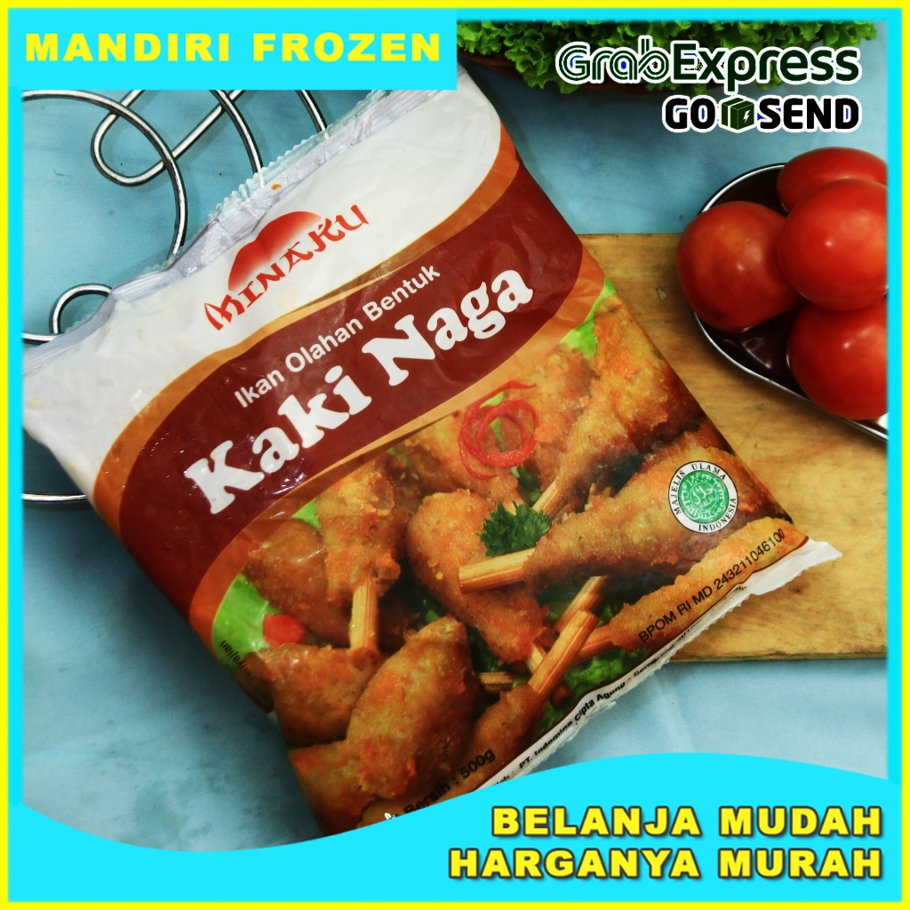 

MINAKU Kaki Naga 500gr - Makanan Beku Olahan Murah