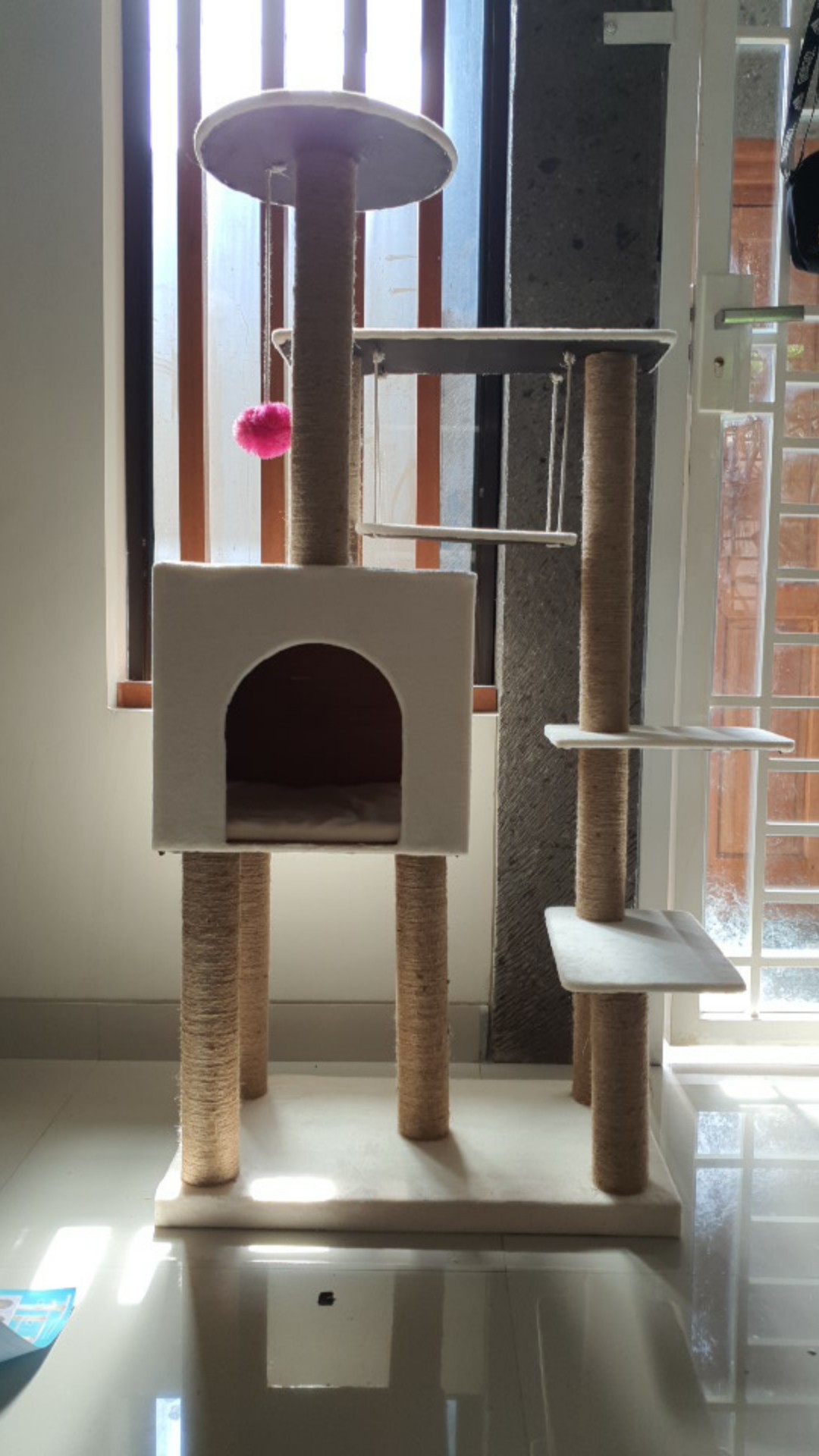 Cats Tree / Pohon Bermain Kucing / Rumah Kucing / Cat Condo / Cat Tower