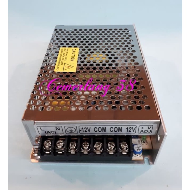 PD D100C +12V 5A -12V 3A Double / Dual Output Switching Power Supply