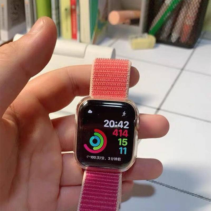 Case Pelindung Apple Watch Seri 7 41mm 45mm Bahan Tpu Untuk Iwatch 6 Se 5 4 3 2 42mm 38mm 40mm 44mm