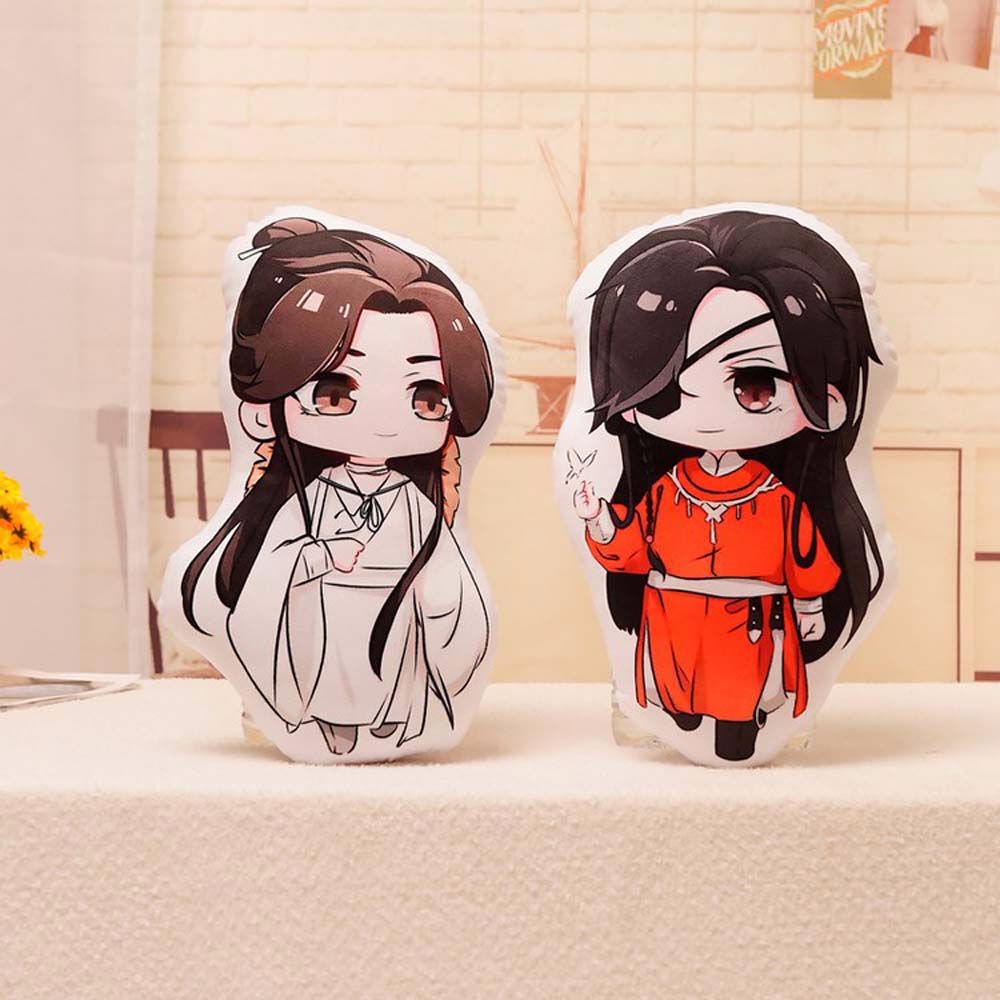 Needway  45cm Heaven Official's Blessing Anime Plush Toys Tian Guan Ci Fu Xie Lian Anime Dolls Cartoon Stuffed Pillow Hua Cheng Soft Toy Stuffed Toys