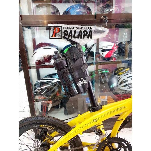 Tas Bawah Sadel Sepeda Shimano Lipat MTB Balap BMX MINI Bag Bicycle Waterproof