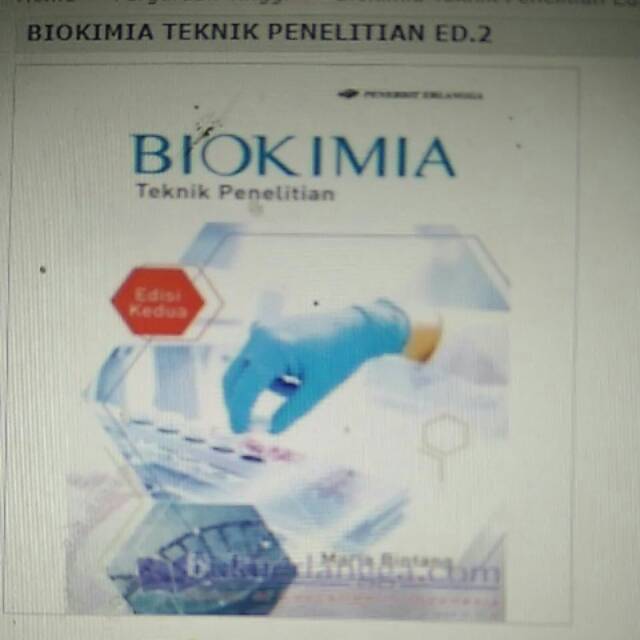 

Biokimia Teknik Penelitian Ed.2