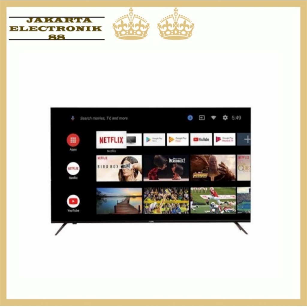 LED ANDROID TV AQUA 43 inch LE43AQT1000U Full HD