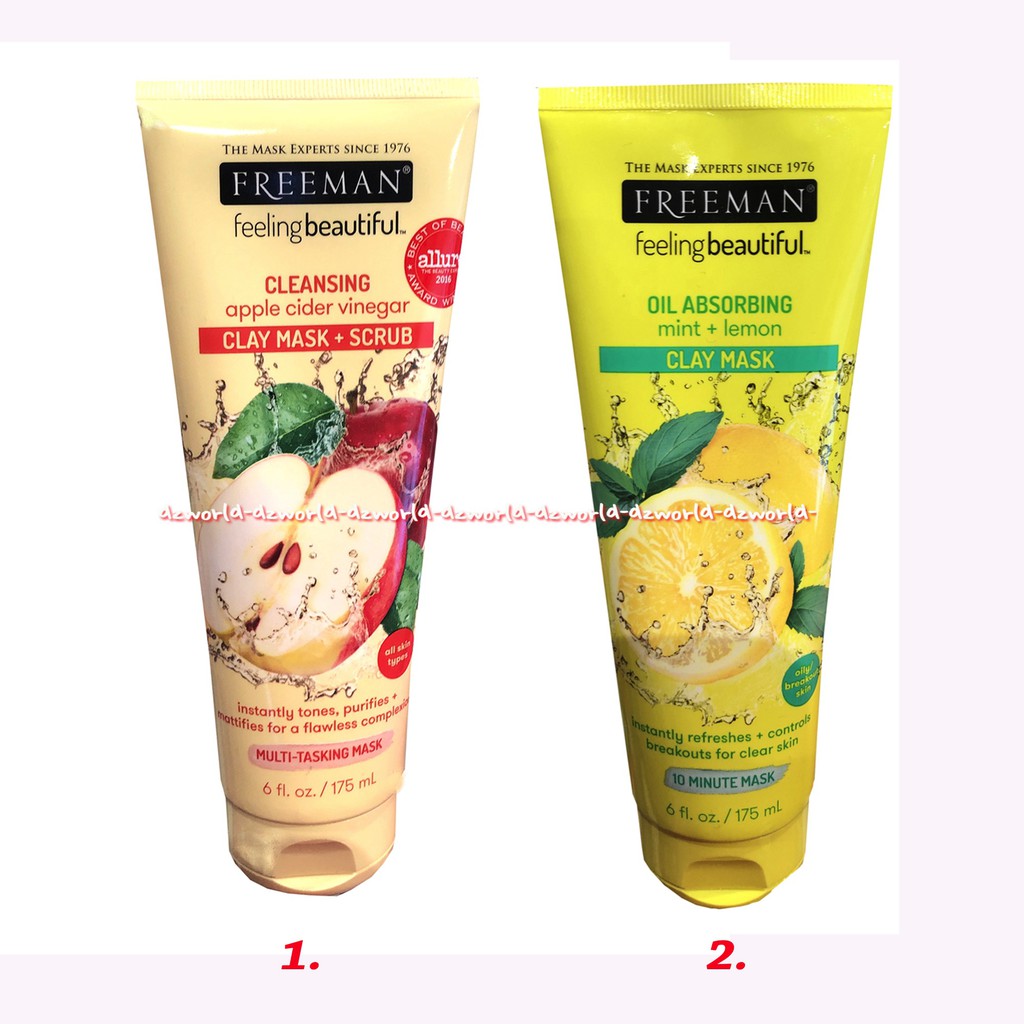 Freeman Feeling Beautiful Cleansing Mask Scrub Masker Wajah 175ml