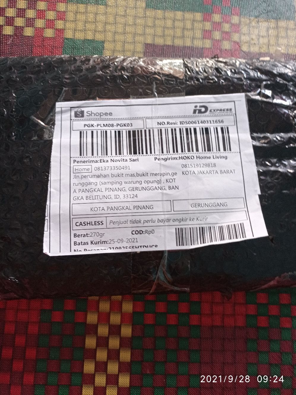 (hoko) Pisau Set Talenan 5 In 1 Stainless / Set Pisau Gunting Talenan Dapur / Knife Set 5in1