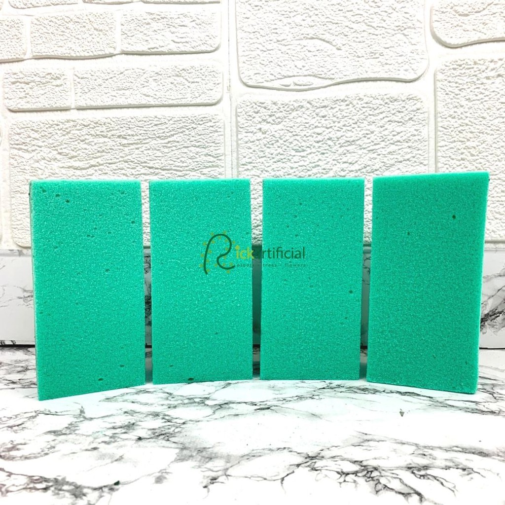 Busa Kering Tanaman Artificial Gabus Foam Busa Pot Bunga Plastik Pohon Dekorasi Taman Media Tanam