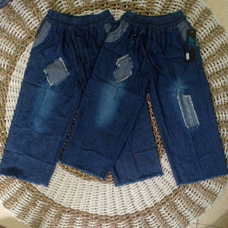 CELANA KULOT JEANS RAWIS ANAK:5-6 THN