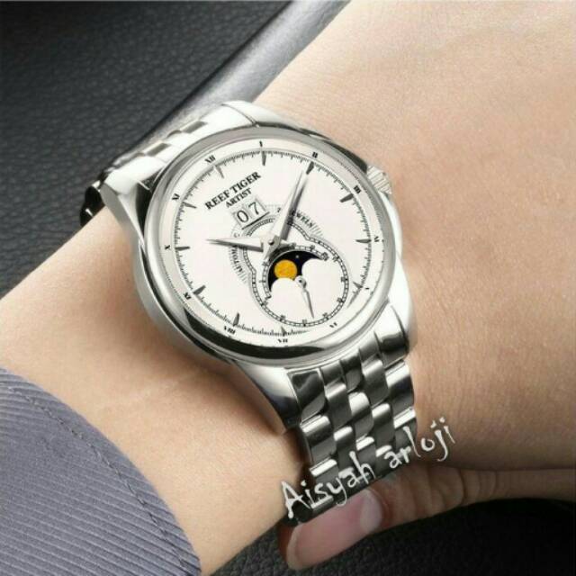 JAM TANGAN PRIA REEF TIGER RGA1928 AUTOMATIC ORIGINAL GARANSI RESMI