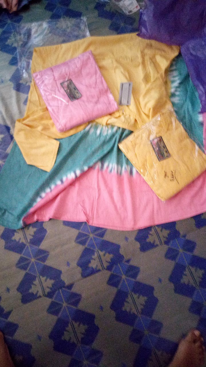 Gamis Kaos Pelangi Puspa Ori Ziray Batik Jumbo Premium