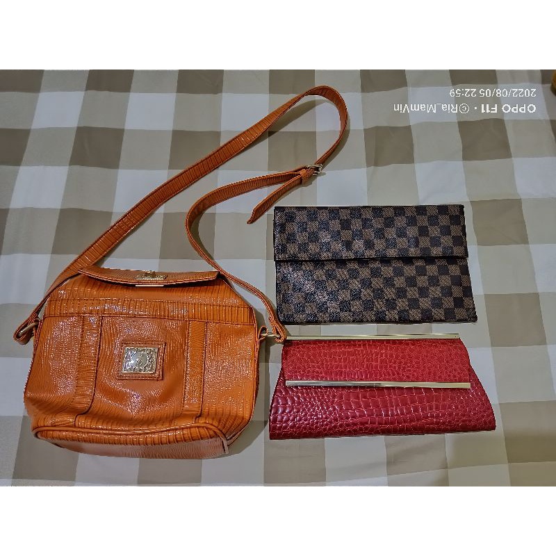 kaca mata gucci,sling bag ifa,clucth fladeo,signatur monogram