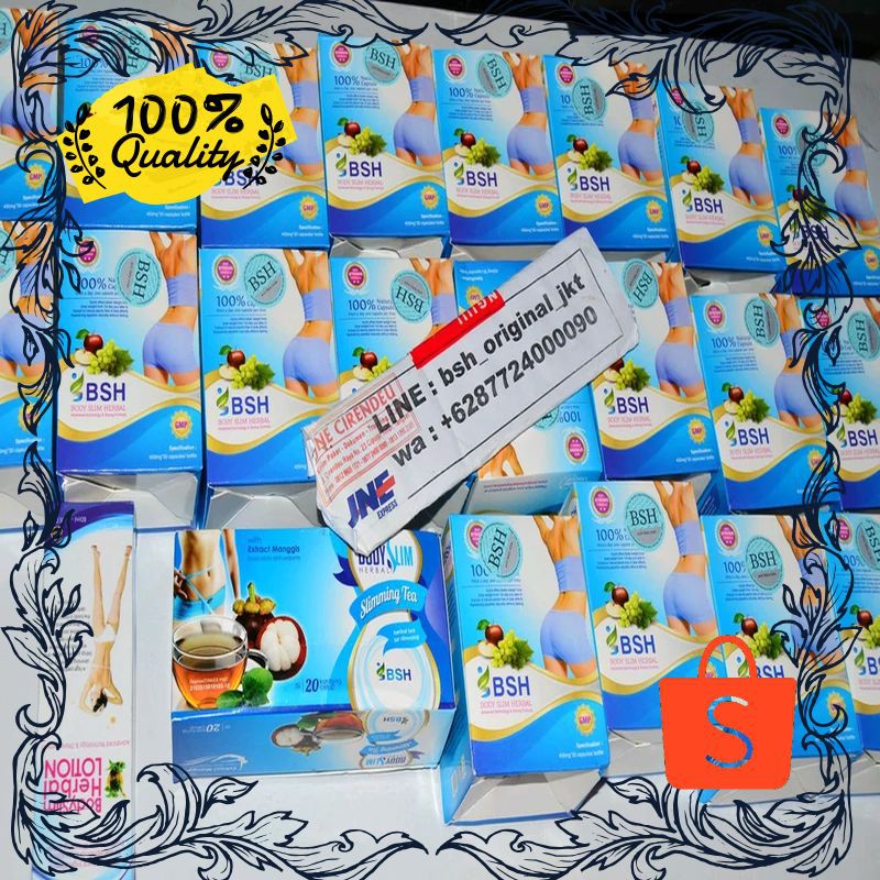 Termurah BSH import body slim herbal Kekinian