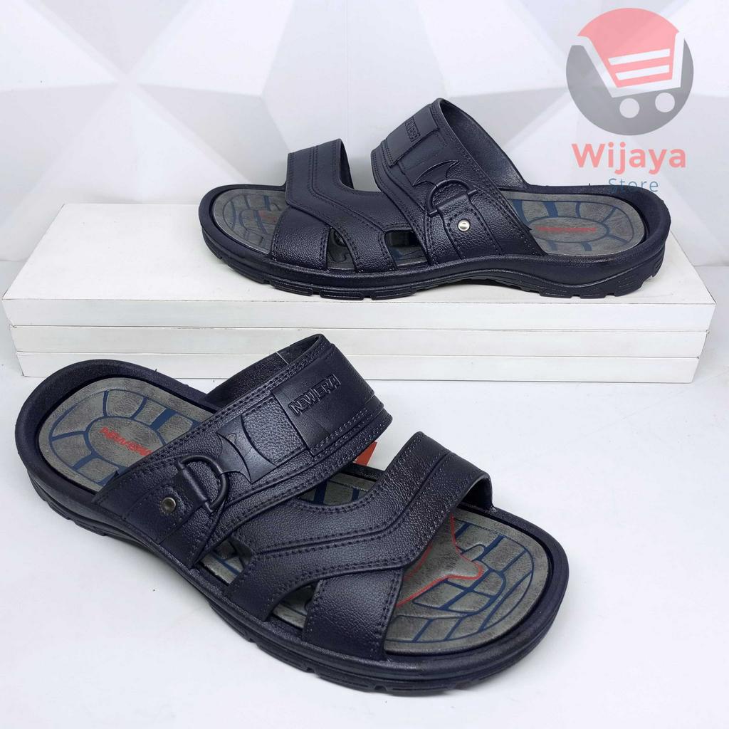 Sandal Slop Pria New Era MB 8034 Sendal Selop Karet Cowok Laki-Laki Kenyamanan dan Gaya untuk Setiap Hari