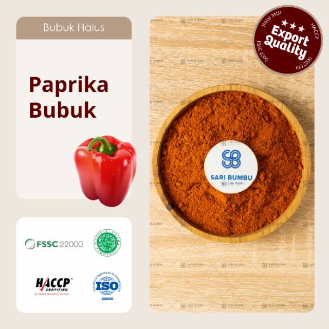 

Paprika bubuk / paprika powder 250 gram