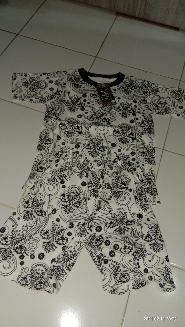 Kaos Setelan Batik Anak Katun Adem Nyaman Dipakai Murah / Setelan Kaos Anak Batik Anak