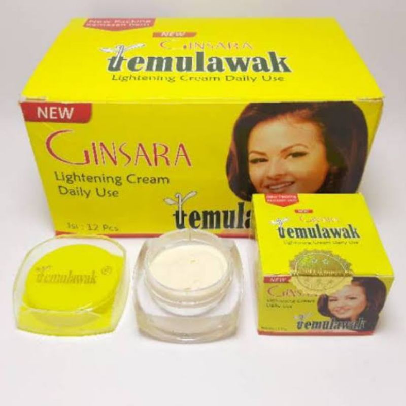 Ginsara Cream Temulawak BPOM