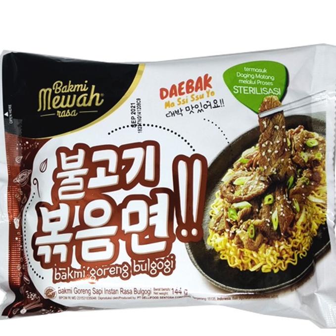 

Bakmi Mewah Goreng Bulgogi 144gr