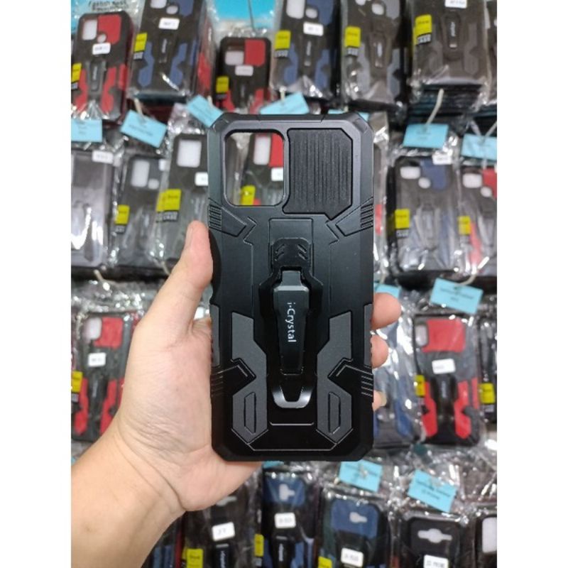 Vivo Y15S Robot Silikon Ring Standing Cover Casing Hp