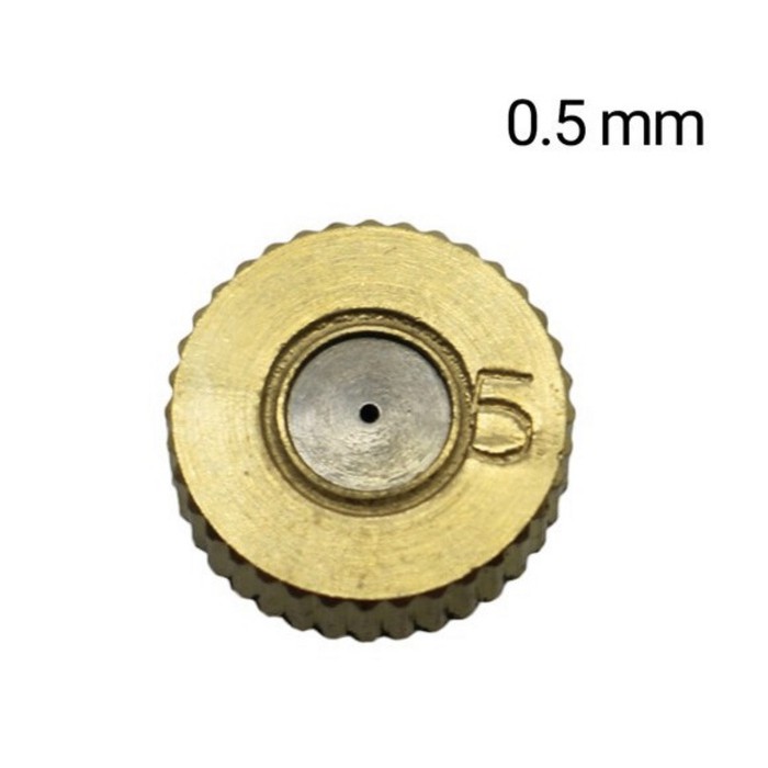 By15 kepala sprayer kabut embun Tekanan Rendah 0.5 mm Nozzle nosel harga best seller