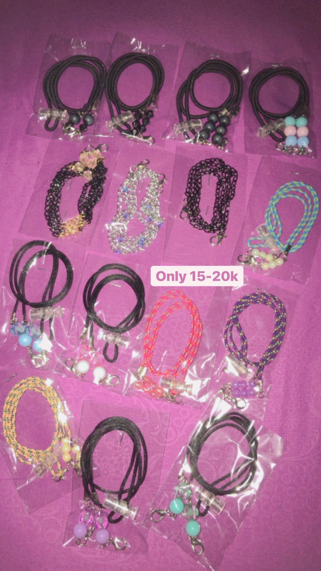 Strap Rantai Chain Tali Kalung Mutiara Masker