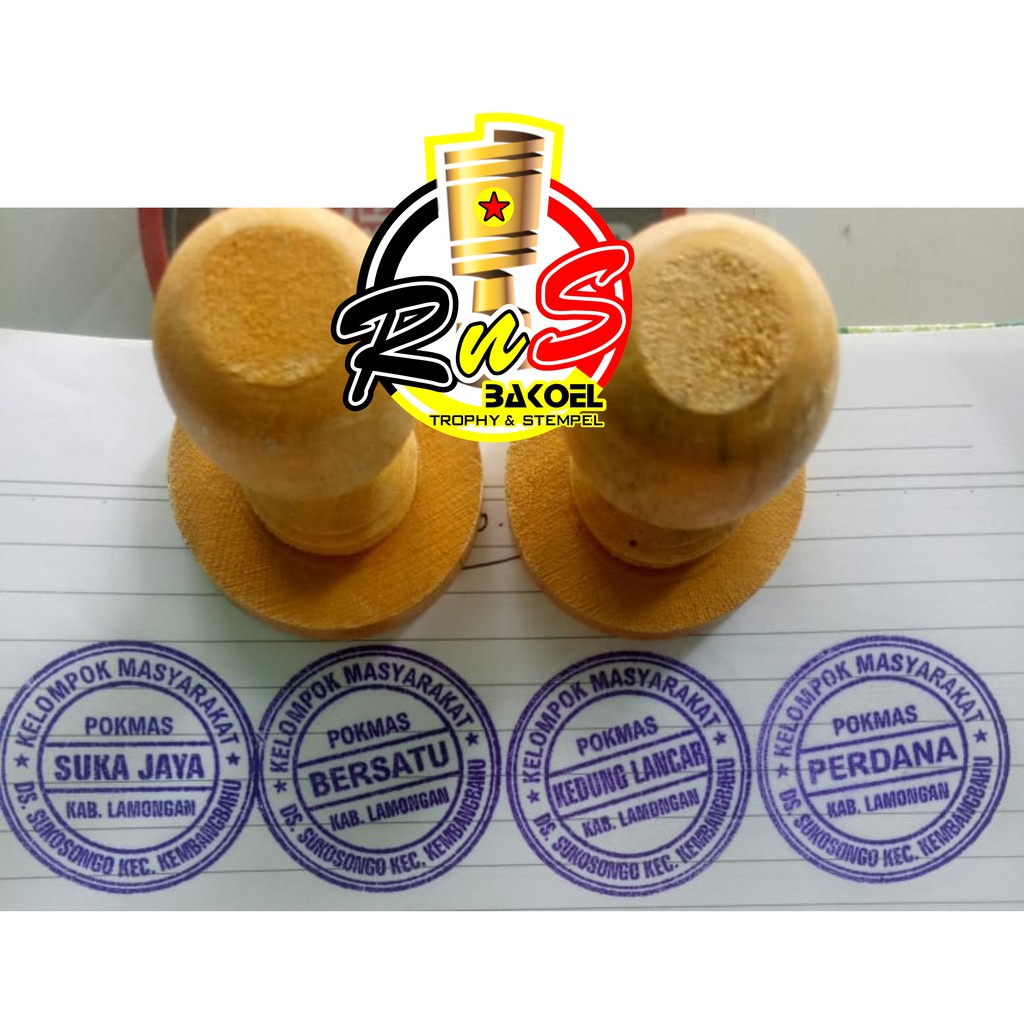 

STEMPEL KAYU BULAT