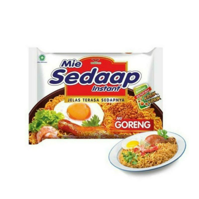 Mie sedaap goreng. Mie sedaap soto