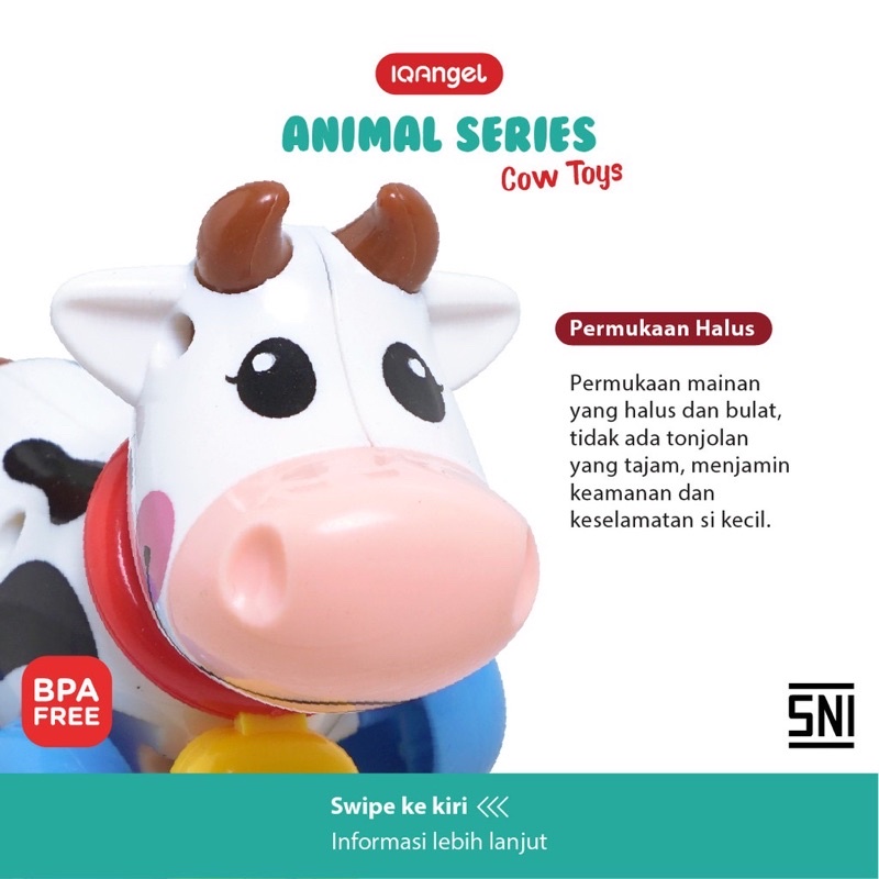 IQ Angel cow toys mainan motorik anak