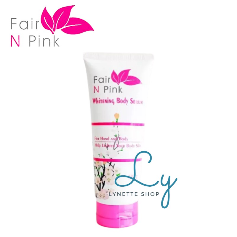Serum Badan Fair n Pink besar 160ml / fnp whitening body serum 100% original  BY beautyPAL