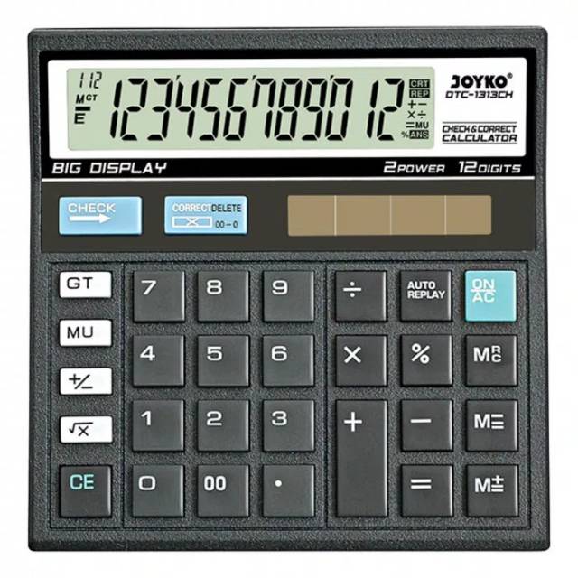 

Calculator JOYKO 12Digit DTC -1313CH