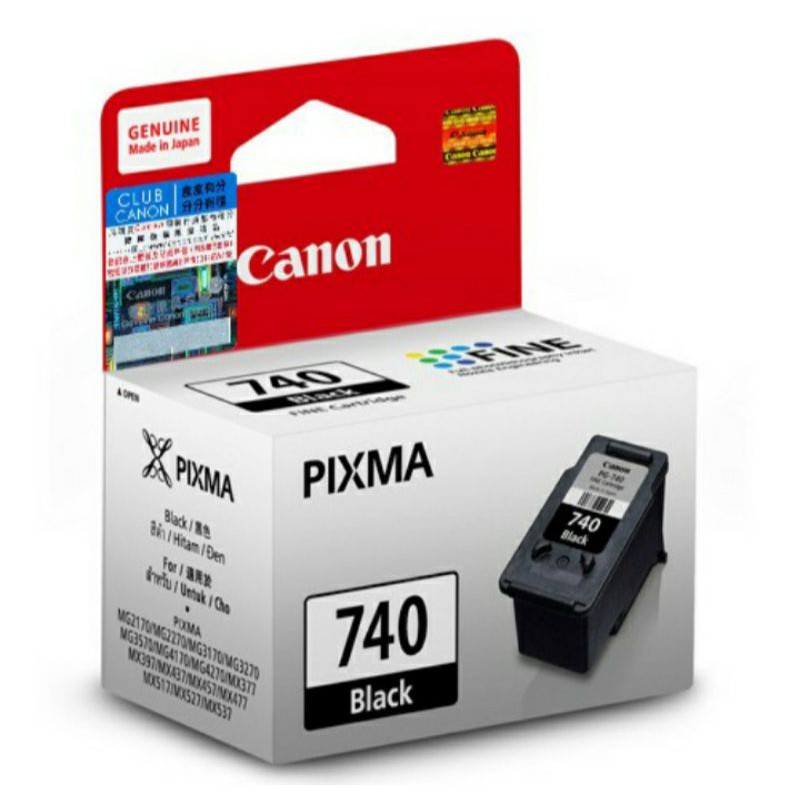Cartridge Canon 740 black Original