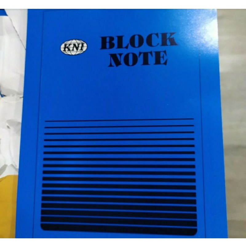 

Buku notes A5 polos KNI (isi 30 halaman/harga satuan)