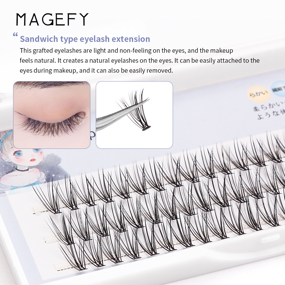 MAGEFY Bulu Mata Tanam Eyelash Extension EXTRA 80003