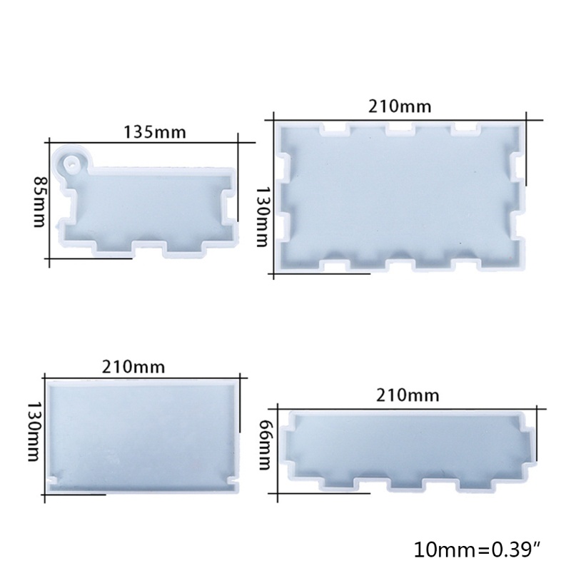 SIY  Jewelry Storage Case Holder Mold Ice crafts Fondants Improve Hands-on Ability Suitable for People of Different Ages