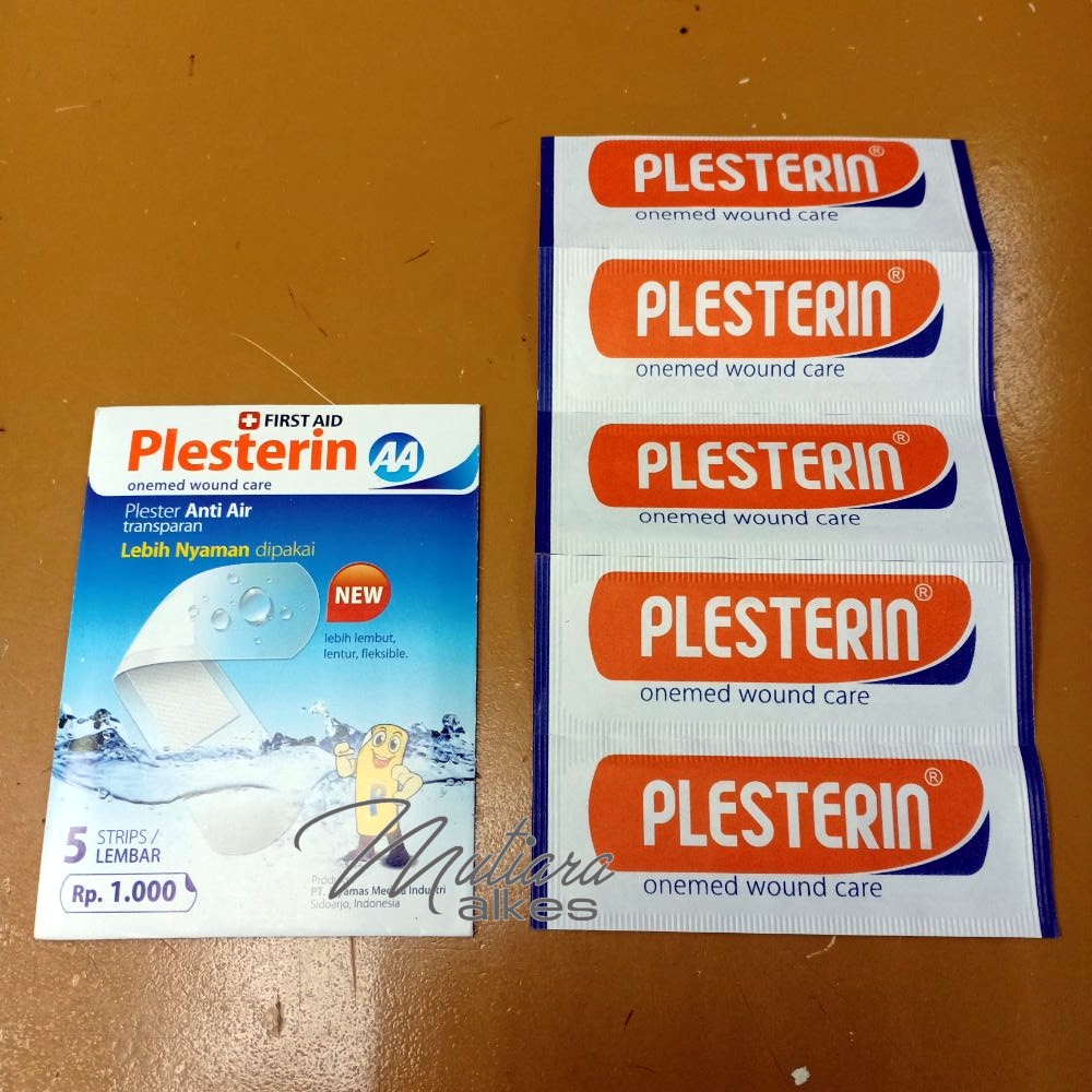 PLESTER / Plesterin First Aid Transparan Onemed Amplop isi 5pcs / Plaster