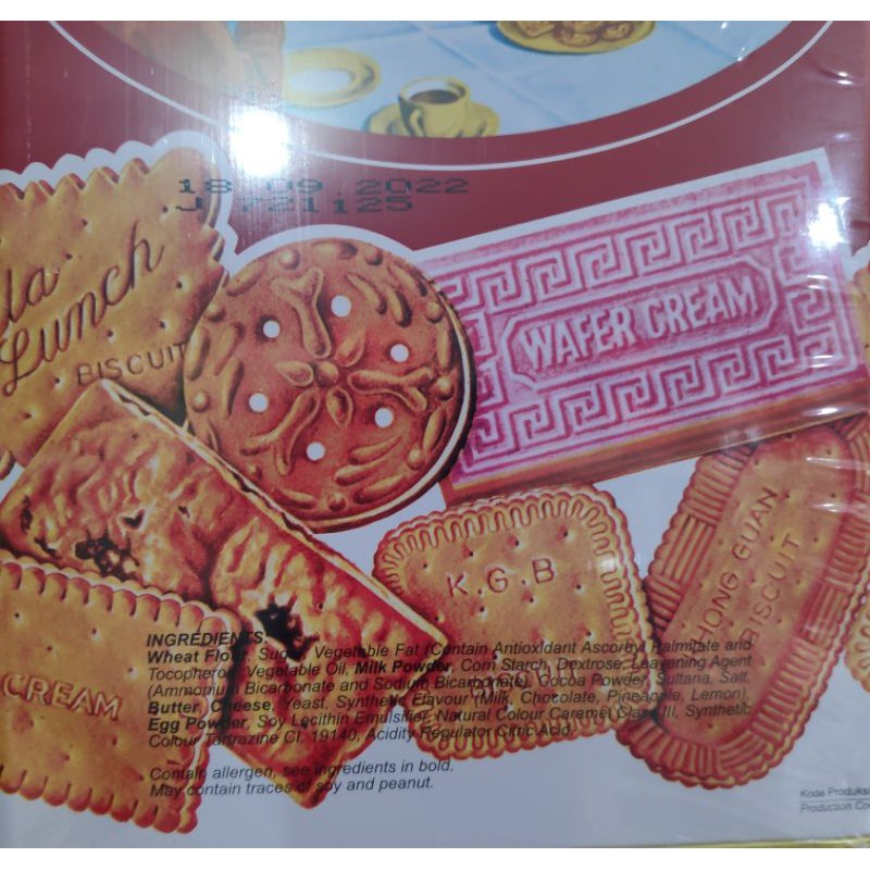 Khong Guan Assorted Biscuits/Biskuit Aneka Rasa 1600 gr