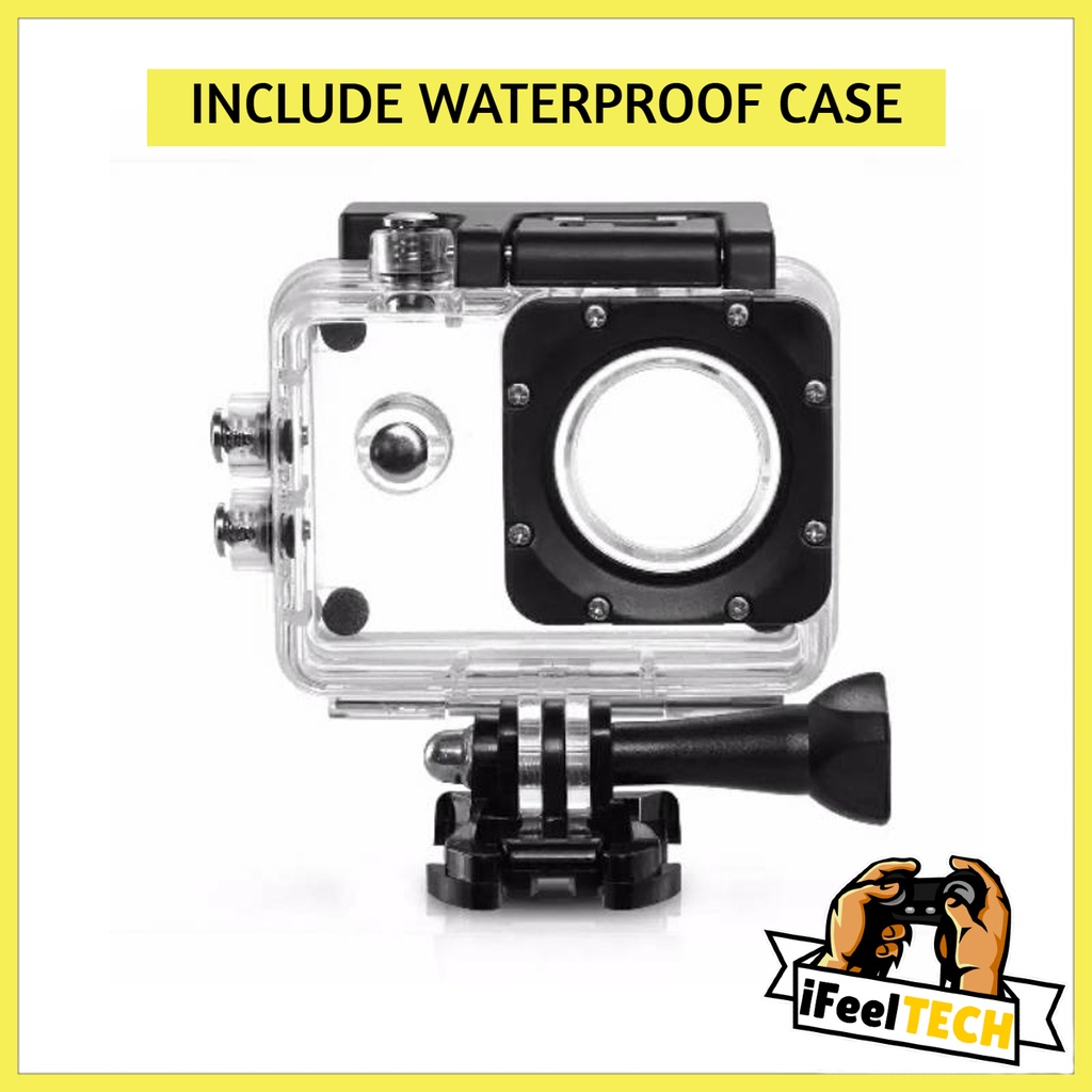 iFeelTech - Sport Camera Wifi Kogan 4k Camera Action 1080p 18MP Action Vlog Camera Wifi Anti Air Waterproof Untuk Vlog Dan Lainnya-3