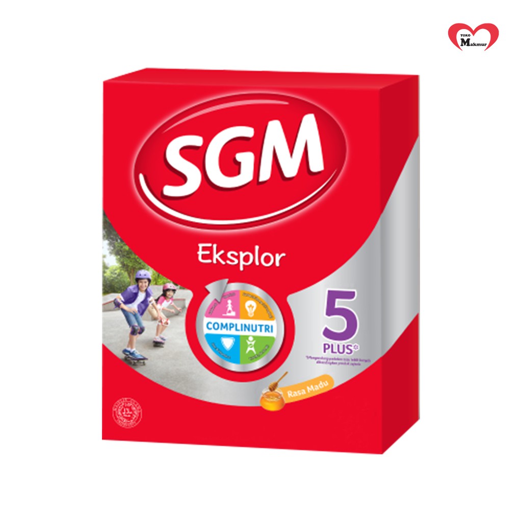 Sgm Eksplor 5+ Madu / Coklat 900gr / Toko Makmur Online