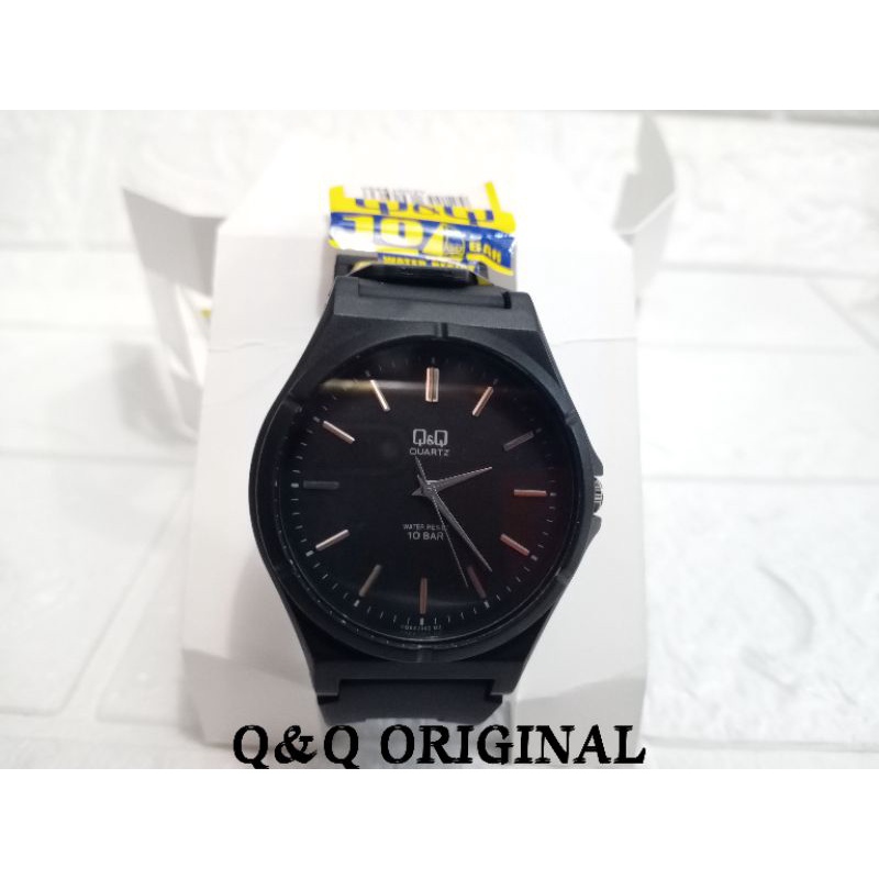 jam tangan cowok rubber Q&amp;Q VQ66/JAM TANGAN BAGUS