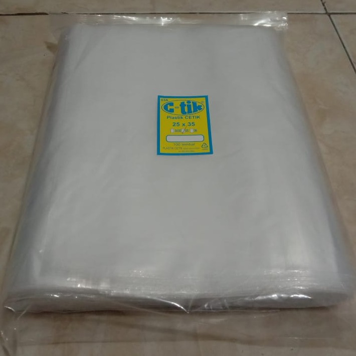 SERING DICARI!!! 100 pcs Plastik KLIP CETIK Uk.25 X 35