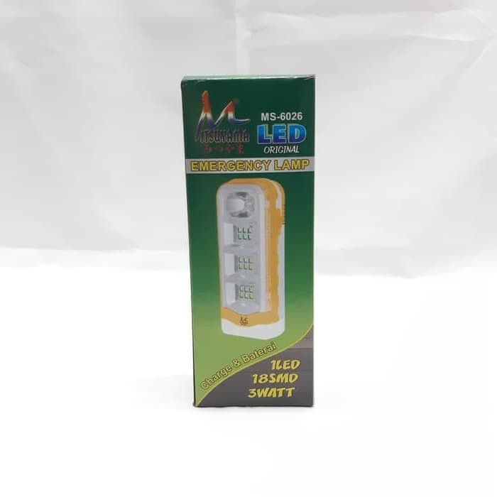 Lampu Emergency Multifungsi Ms-6026 Mitsuyama