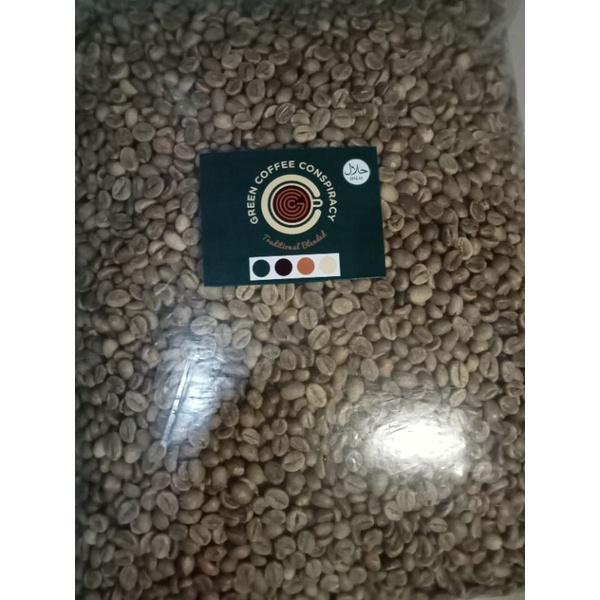 

GREEN BEAN ROBUSTA TEMANGGUNG 250gr by GreenCoffeeConspiracy