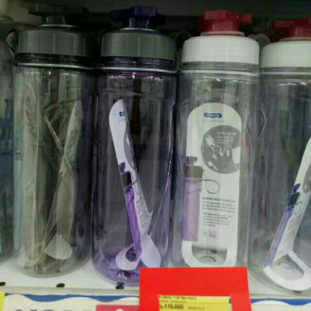 Botol Minum BPA Free Komax - Top Finger Loop Bottle Komax BPA Free 700 ml