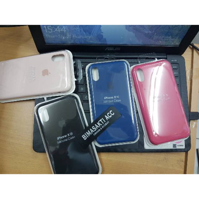 Iphone Xr - Case Silicon Original Leather Case