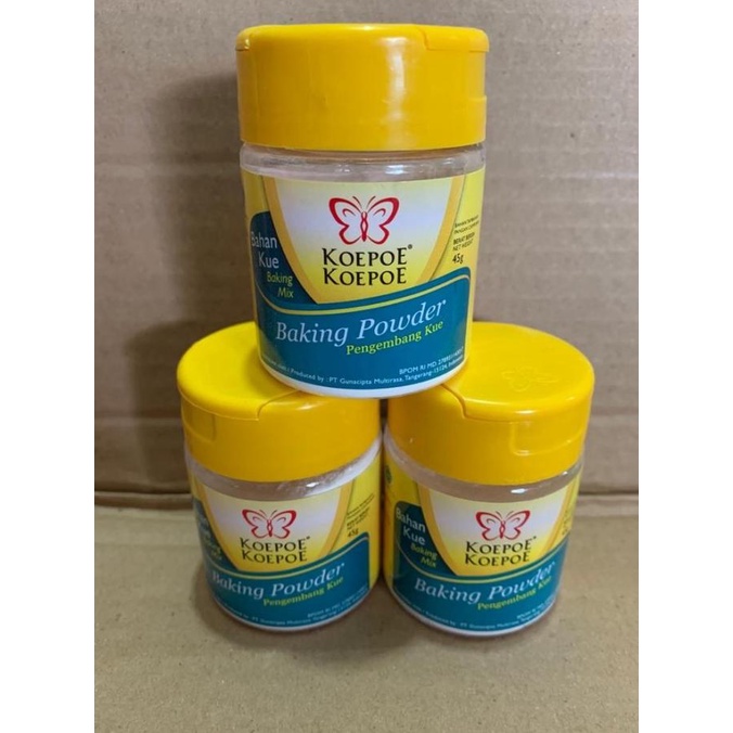 

baking powder koepoe koepoe kupu 45 gr