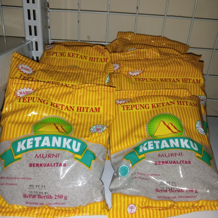 

Ketan-Beras-Tepung- Tepung Ketan Hitam Ketanku 250Gr -Tepung-Beras-Ketan.