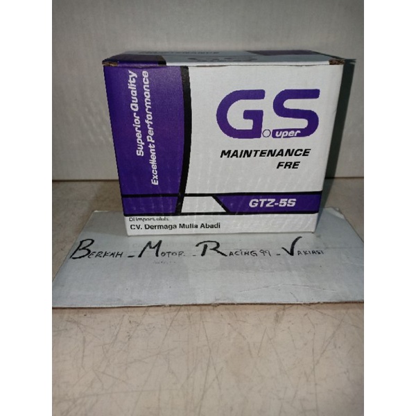 Aki motor honda beat vario 110 supra x 125 scoopy spacy revo new mio soul 125 fi karbu baterai batre