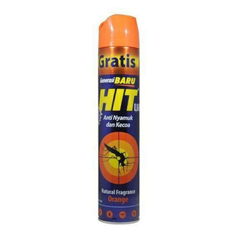 Hit aerosol orange 600ml.