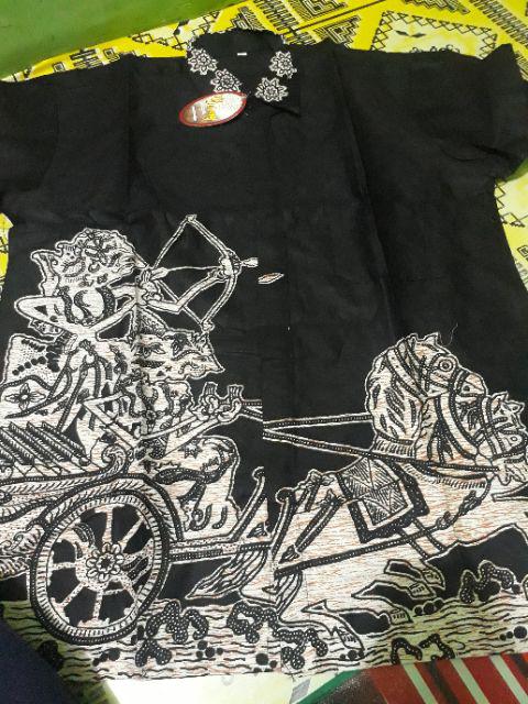 Kemeja Batik Pria Kode Pb 126 | Batik Wayang Memanah