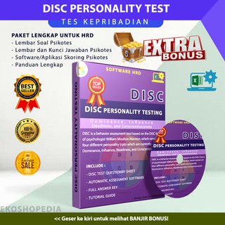 Alat Skoring Tes Psikologi Papi Kostick Dan Tes Disc Shopee Indonesia
