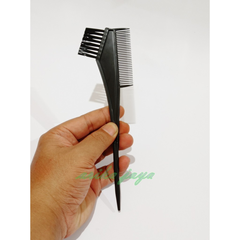 Sisir cat semir rambut plus kuas kualias bagus grosir